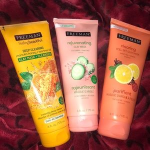 FREEMAN face masks ~BUNDLE of 3~